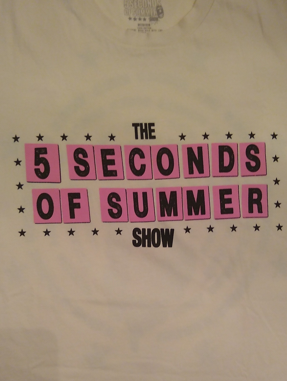 5 Seconds Of Summer Tour T-Shirt